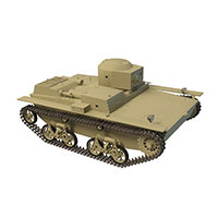 英式M2轻型坦克模型