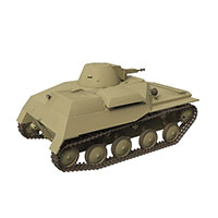 美国M2轻型坦克模型