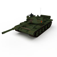 中式WZ131轻型坦克模型