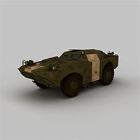 防爆装甲车模型