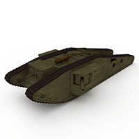 坦克装甲车模型