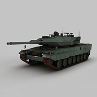 美国M103重型坦克模型