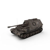 德国斐迪南反坦克模型
