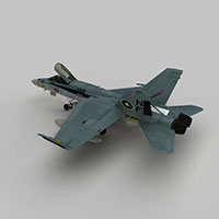 Hornet战斗机模型