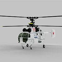 KA27直升战斗机模型