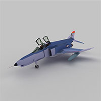 PhantomF4E战斗机模型