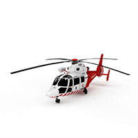 AS365海豚直升机模型