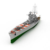 nanuchka军舰模型