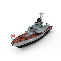 nanuchka军舰模型