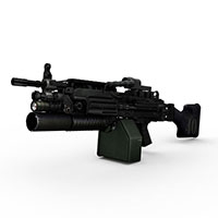M249特种用途武器模型