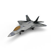 F-22猛禽隐身战斗机模型