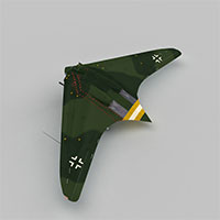 ho229轰炸机模型