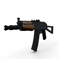 AK74突击步枪模型